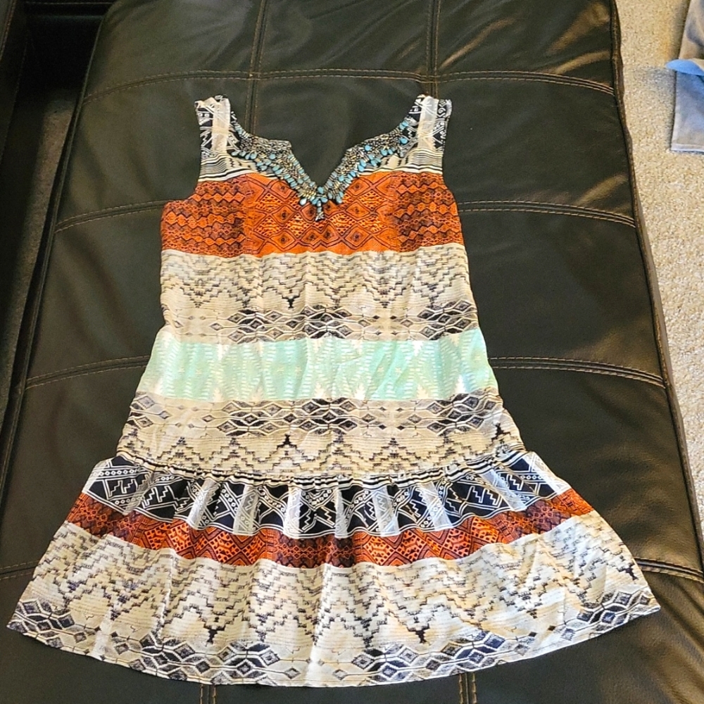 Cynthia Vincent Silk Dress